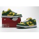 Nike SB Dunk Low SP "Brazil" Green Yellow CU1727-700
