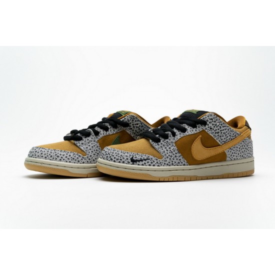 Nike SB Dunk Low "Safari" Yellow Brown CD2563-002