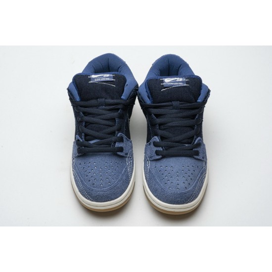 Nike SB Dunk Low "Sashiko Denim Gum" Blue Black CV0316-400
