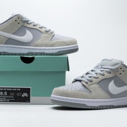 Nike SB Dunk Low TRD "Summit White" Grey White AR0778-110