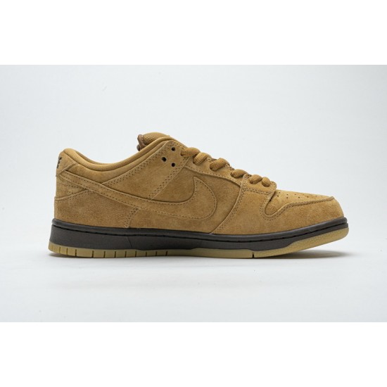 Nike SB Dunk Low "Wheat Mocha" Wheat Black BQ6817-204