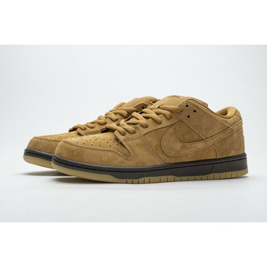 Nike SB Dunk Low "Wheat Mocha" Wheat Black BQ6817-204
