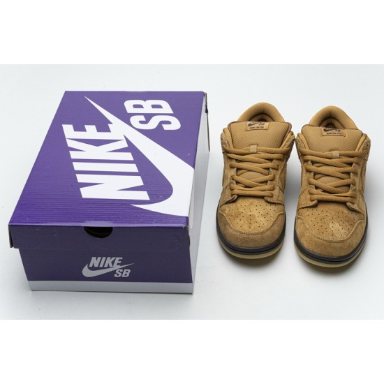 Nike SB Dunk Low "Wheat Mocha" Wheat Black BQ6817-204