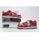 Off-White x Nike Dunk Low "University Red" Red Gray CT0856-600