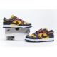 Off-White x Nike Dunk SB Low "White Michigan" Blue Yellow CT0856-700