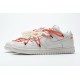 Off-White x Nike SB Dunk Low White Orange CT0856-900