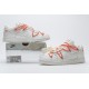 Off-White x Nike SB Dunk Low White Orange CT0856-900