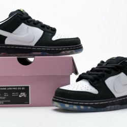 Staple x Nike SB Dunk Low "Panda Pigeon" Black White BV1310-013