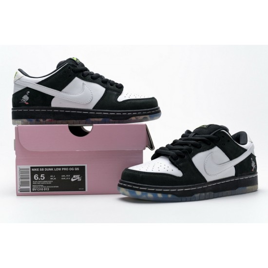 Staple x Nike SB Dunk Low "Panda Pigeon" Black White BV1310-013