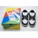 Supreme x Nike SB Dunk Low "Black Stars" Black White DH3228-102