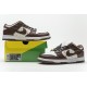 Supreme x Nike SB Dunk Low "Brown Stars" Brown White DH3228-103