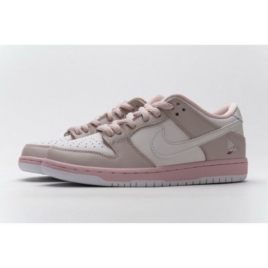 Nike SB Dunk Low PRO OG QS "Pink Pigeon" Pink White BV1310-012