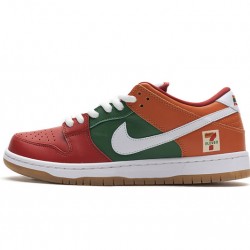 Eleven x Nike SB Dunk Low Red Green Orange CZ5130-600