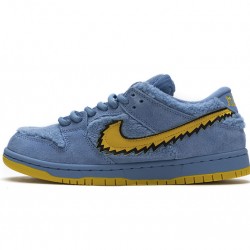 Grateful Dead x Nike SB Dunk Low Pro QS "Blue Bear" Blue Yellow CJ5378-400