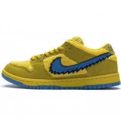 Grateful Dead x Nike SB Dunk Low Pro QS "Yellow Bear" Yellow Blue CJ5378-700
