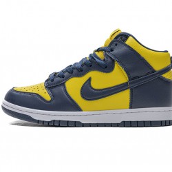 Nike Dunk High SP "Michigan" Blue Yellow CZ8149-700