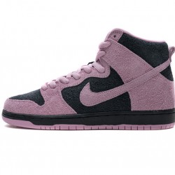 Nike SB Dunk High Pro Prm "Invert Celtics" Black Pink Green CU7349-001