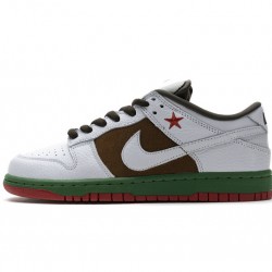 Nike SB Dunk Low "California-Cali Pecan White" White Green Red 304292-211