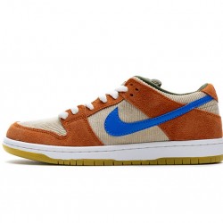 Nike SB Dunk Low Pro "Corduroy" Orange Blue BQ6817-201