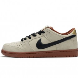 Nike SB Dunk Low Pro "Muslin" White Brown BQ6817-100