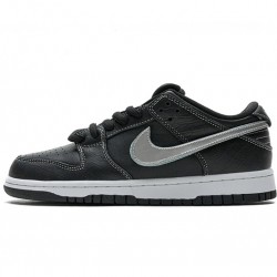 Nike SB Dunk Low Pro OG QS "Black Diamond" Black Silver BV1310-001