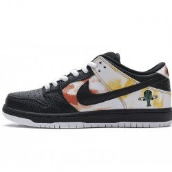 Nike SB Dunk Low Pro QS "Roswell Raygun" Black Yellow Orange BQ6832-001