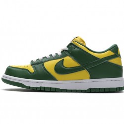 Nike SB Dunk Low SP "Brazil" Green Yellow CU1727-700