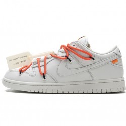 Off-White x Nike SB Dunk Low White Orange CT0856-900