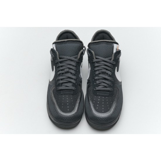 Off-White x Nike Air Force 1 Low Black White AO4606-001