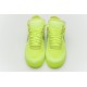 Off-White x Nike Air Force 1 Low "Volt" Green Black AO4606-700