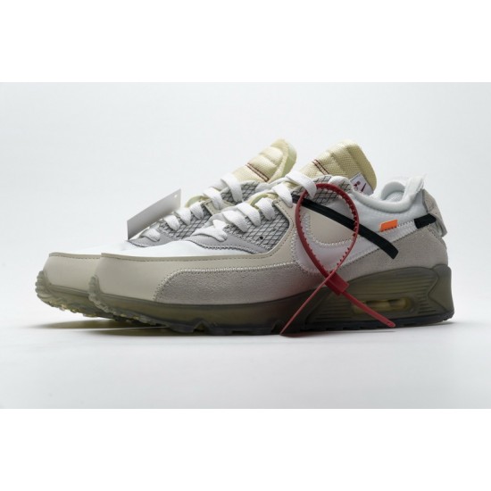 Off-White x Nike Air Max 90 "The Ten" All White AA7293-100