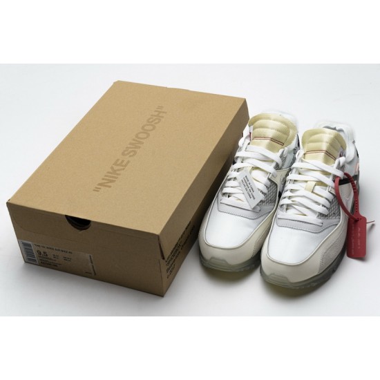Off-White x Nike Air Max 90 "The Ten" All White AA7293-100