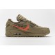 Off-White x Nike Air Max 90 "Desert Ore" Brown Orange AA7293-200