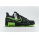 Off-White x Nike Air Rubber Dunk "Green Strike" Black Green CU6015-001