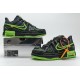 Off-White x Nike Air Rubber Dunk "Green Strike" Black Green CU6015-001