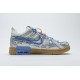 Off-White x Nike Air Rubber Dunk "University Blue" Blue Grey CU6015-100