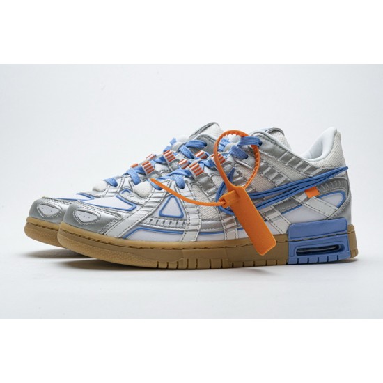 Off-White x Nike Air Rubber Dunk "University Blue" Blue Grey CU6015-100