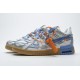 Off-White x Nike Air Rubber Dunk "University Blue" Blue Grey CU6015-100