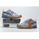 Off-White x Nike Air Rubber Dunk "University Blue" Blue Grey CU6015-100