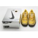 Off-White x Nike Air Rubber Dunk "University Gold" Yellow Gold CU6015-700