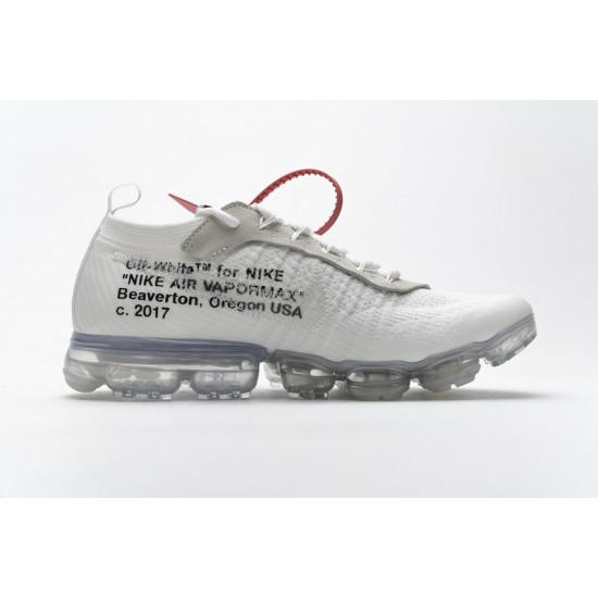 Off-White x Nike Air VaporMax 2018 "Part 2" All White AA3831-100
