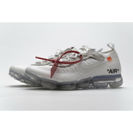Off-White x Nike Air VaporMax 2018 "Part 2" All White AA3831-100