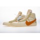 Off-White x Nike Blazer "All Hallows Eve" White Orange AA3832-700
