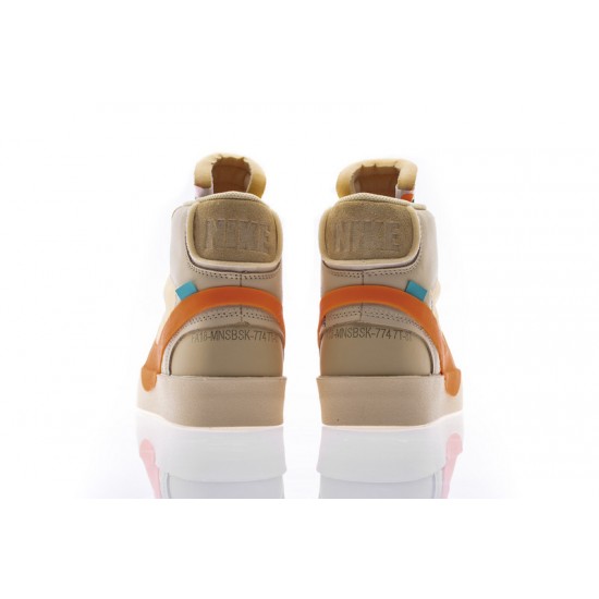 Off-White x Nike Blazer "All Hallows Eve" White Orange AA3832-700