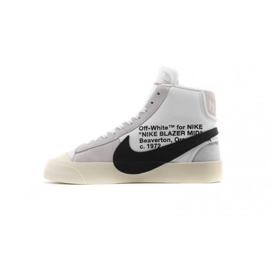 Off-White x Nike Blazer Mid "The Ten" White Black AA3832-100