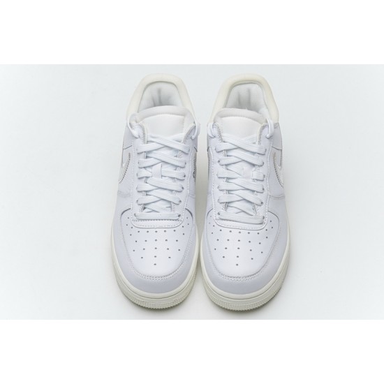 Off-White x Nike Air Force 1 07 Low "Conplex Con" White Silver AO4297-100