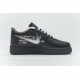 Off-White x Nike Air Force 1 07 Low "MOMA" Black Silver AV5210-001
