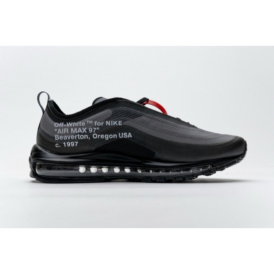 Off-White x Nike Air Max 97 "Black" All Black AJ4585-001