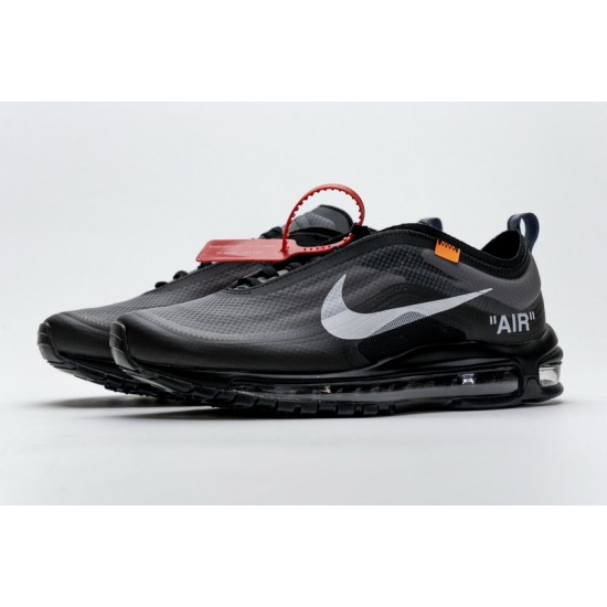 Off-White x Nike Air Max 97 "Black" All Black AJ4585-001