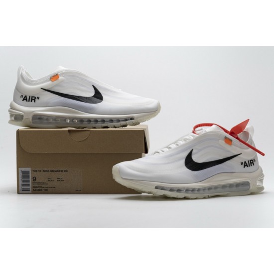 Off-White x Nike Air Max 97 "The Ten" All White AJ4585-100